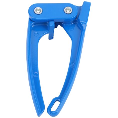Cintreuse de tubes 1/8 po, 3/16 po, 1/4 po - Outil de cintrage pour conduites de carburant, de frein et de réfrigérant de climatisation (bleu)