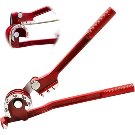Cintreuse manuelle 3 en 1, cintreuse de tuyaux à 180 degrés, cintreuse de tuyaux en cuivre et de frein, cintreuse de tuyaux en cuivre, aluminium et métal souple