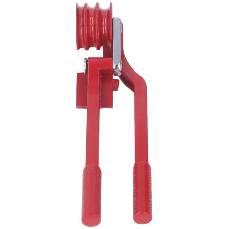 Cintreuse manuelle 3-en-1 pour tubes HVAC, 180°, tailles 1/4" à 3/8", outil pro avec moules.