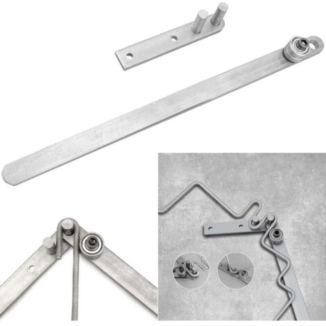 Cintreuse manuelle pour barre plate, tube rond et carré de 1 à 6 mm  Outil de cintrage en acier inoxydable avec poignée de 340 mm  Cintreuse de tubes d'établi