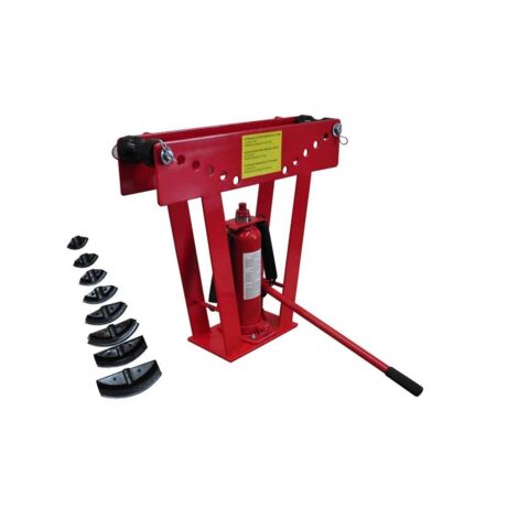 Cintreuse-Presse à cintrer hydraulique - 16 T + 8 matrices outils garage atelier bricolage