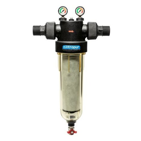 Cintropur – Filtre à média filtrant 25 microns – Débit 18 m³/h – Raccordement 2' – Pression max 16 bar pour filtration eau potable - NW500