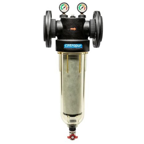 Cintropur – Filtre à média filtrant pour système de filtration eau – Débit 32 m³/h – Tamis filtrant 25 microns – Raccordement 3' – Pression max 16 bar - NW800