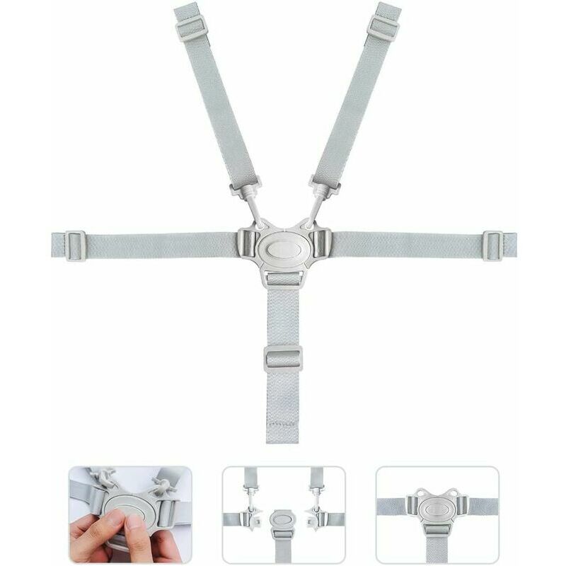 Cintura di sicurezza a 5 punti, cintura di