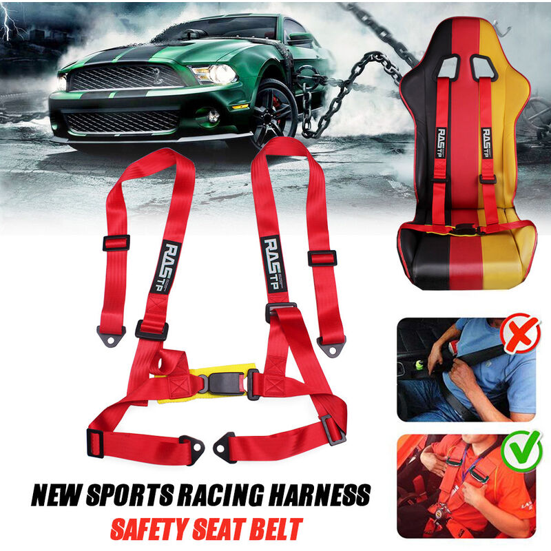 Cintura di sicurezza da corsa per kart a quattro