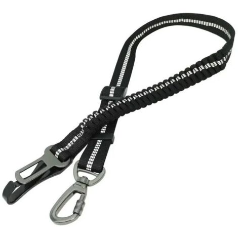 Cintura di sicurezza elastica, regolabile e ammortizzante per cani.