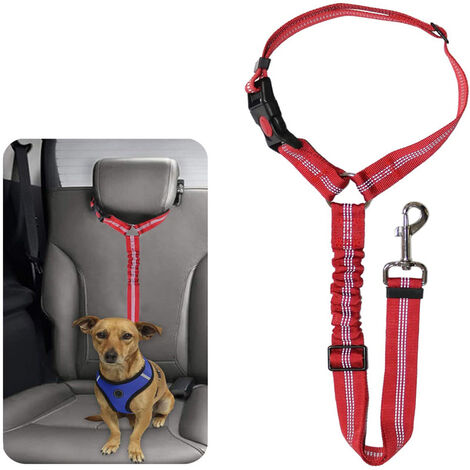 regolabile Pet Dog cablaggi cintura di sicurezza di ritenuta cavo di sicurezza dellautomobile 2 pack Universale cane auto cintura