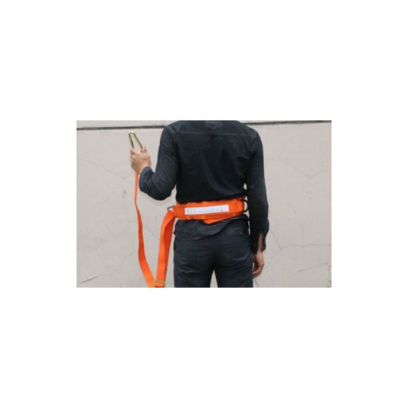 Image of Cintura di sicurezza ZOLGINAH con cordino regolabile, imbracatura da arrampicata per edilizia, equipaggiamento protettivo, protezione anticaduta