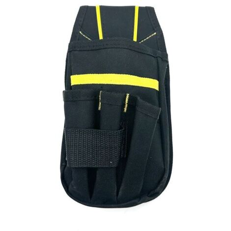 Cintura portautensili, marsupio portautensili, piccola borsa portautensili con cintura in nylon regolabile, impermeabile per tecnici, operai edili, tecnici di manutenzione, famiglia