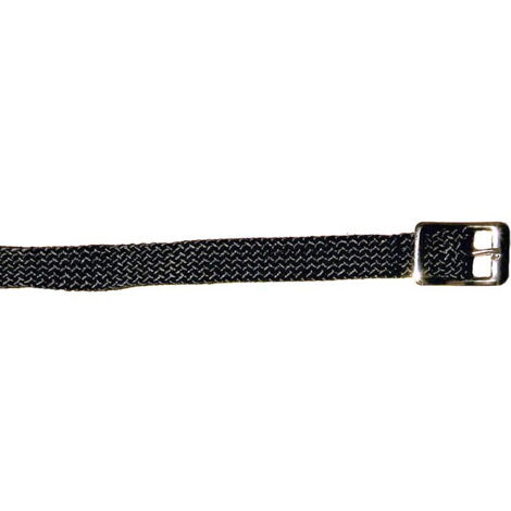 Cinturini in nylon intrecciato per speroni inglesi - Nero 10