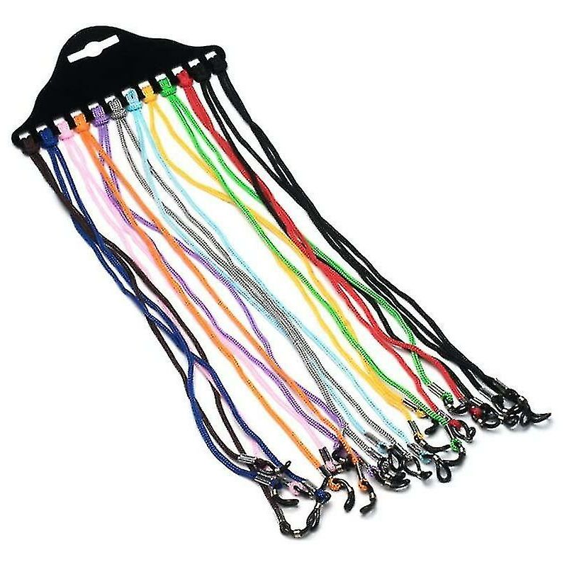Cinturino per occhiali in nylon, set di 12