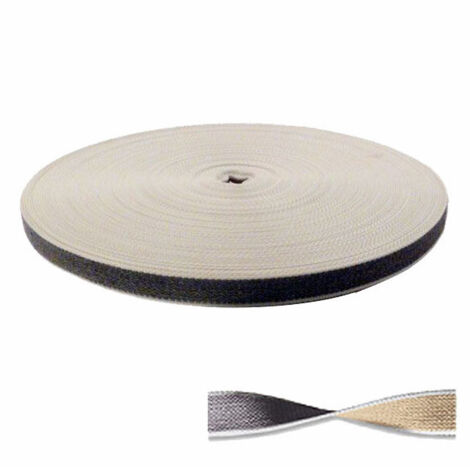 Cinturón de algodón extra gris/beige M 50,0 Fc