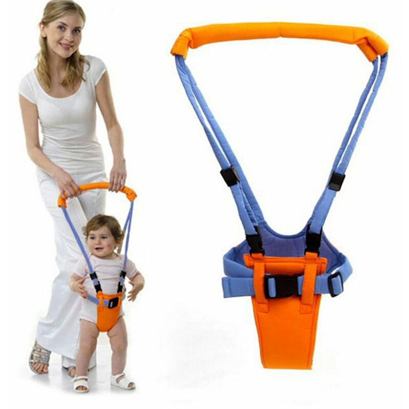 

Cinturon de aprendizaje para caminar infantil tipo cesta ajustable de longitud de alta elasticidad Cinturon de proteccion para caminar infantil