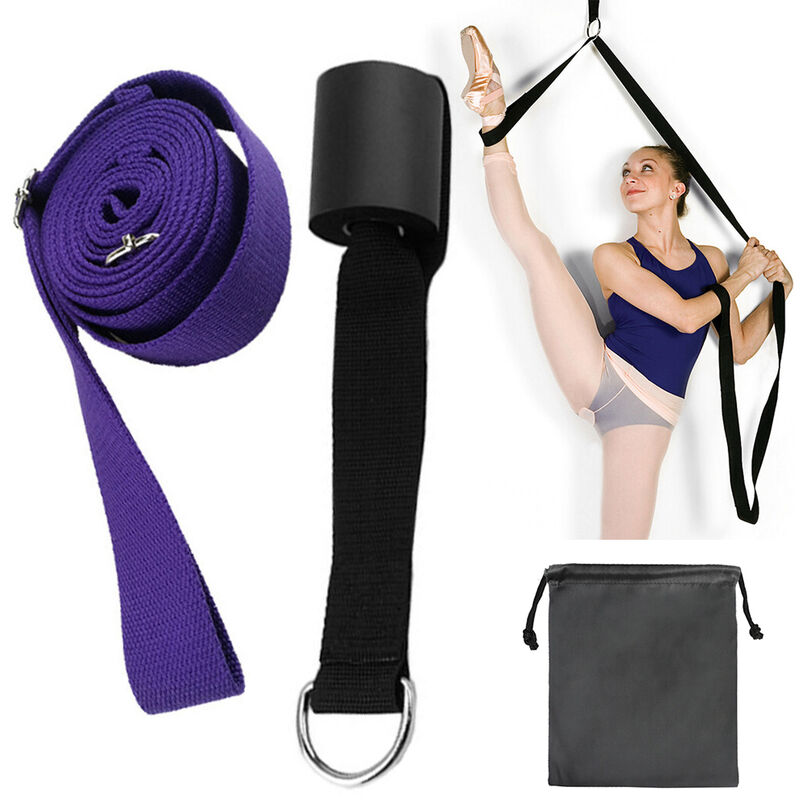 

Asupermall - Ballet ajustable venda del estiramiento de la pierna Camilla con la puerta Acor gimnasia Ejercicio Formacion Danza Pie banda de tension