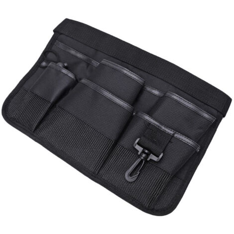 Cinturón de jardinería con 7 bolsillos, bolsa para herramientas de tela Oxford, 34 x 23 cm, ligero y duradero.