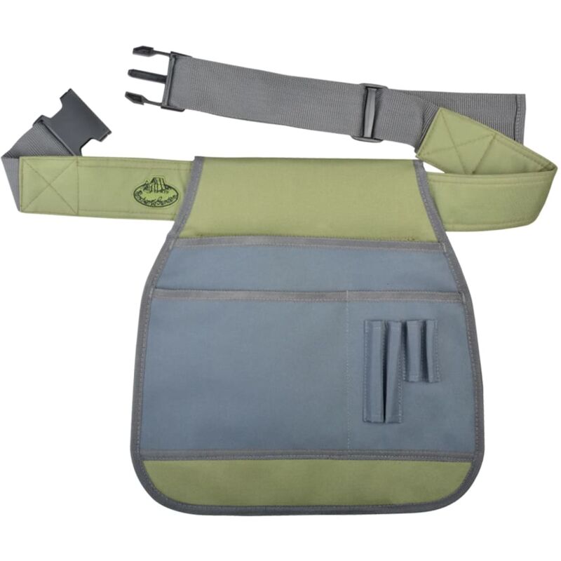 

Esschert Design Cinturón de herramientas de jardín gris GT87 - Gris