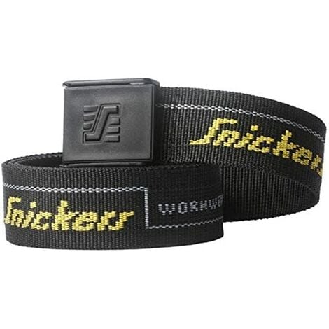 SNICKERS WORKWEAR Cinturón Logo Snickers Negro TL Regular