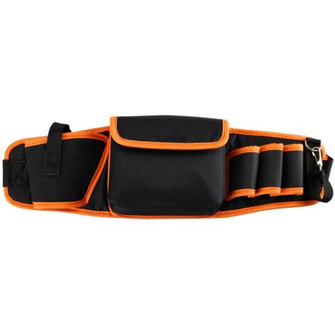 Cinturón portaherramientas para técnicos con bolsa multifunción y revestimiento Oxford duradero.