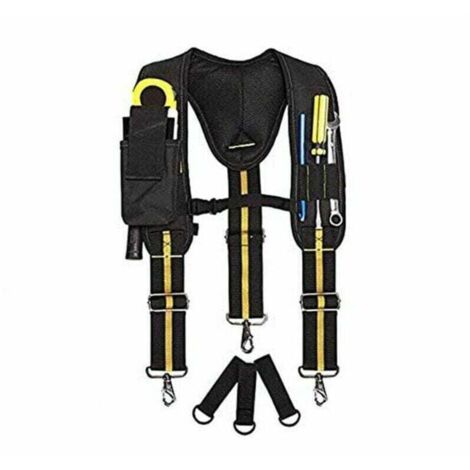 Cinturones de herramientas con tirantes ajustables, XU, cinturón de herramientas de calidad profesional para carpinteros - KZQ