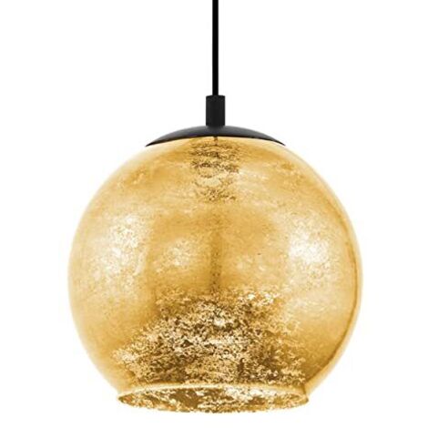 Ciondolo ALBARACCIN oro nero luce Ø27cm H: 110 centimetri