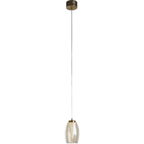 Ciondolo Cyclone - Metallo Bronzo e Bicchiere da Champagne