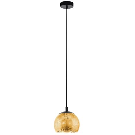 Ciondolo luce ALBARACCIN oro nero ø19cm H: 110 centimetri