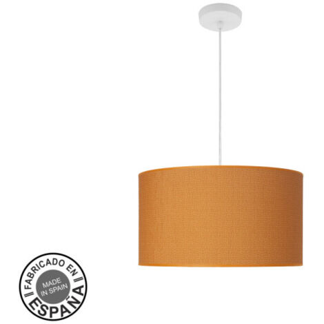 Ciondolo moda 2xe27 bianco/arancio regx40x40cm c/diffusore