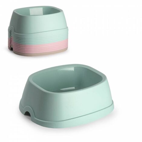 CIOTOLA ANIMALI MIS.L VER/ROSA/TORT. 26X22,5X9,5 - 12 pezzi