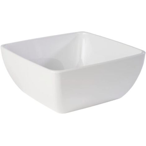 Ciotola APS Pure, bianca, capacità 8,00 litri, altezza 140 mm, lunghezza 320 mm