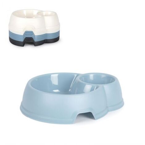 CIOTOLA DOPPIA TAILOR BIANCO/AZZURRO/ANTRACITE 12 PZ