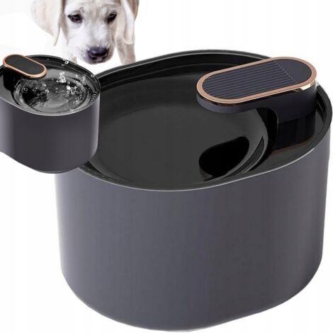 Ciotola fontana per cani nera (30) GABB