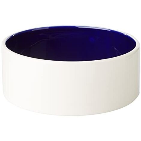 Ciotola in ceramica 2.1l diametro 23cm colore crema/blu