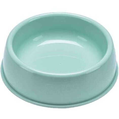 Ciotola in plastica antiscivolo, elegante e resistente, per cani e gatti (1 pezzo)