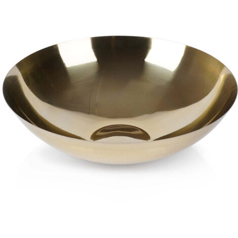 CIOTOLA INOX, 27X7CM, COLORE ORO, ACCESSORI CUCINA