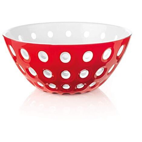 CIOTOLA LE MURRINE ROSSA/BIANCA/TRASPARENTE 20 CM GUZZINI ACCESSORI CASA TAVOLA CUCINA