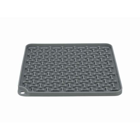 Ciotola per animali domestici Trixie Grigio scuro Silicone 20 × 20 CM