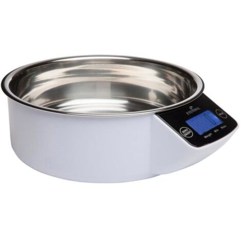 Ciotola per cani Kerbl Bianco Acciaio inossidabile ABS 1 L