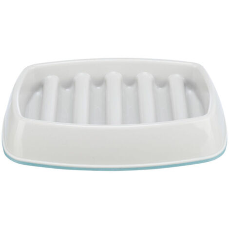 Ciotola per cani Trixie Slow Feeding Grigio Ø 11 cm Ø 9 cm 250 ml 300 ml 46 × 11 × 30 cm