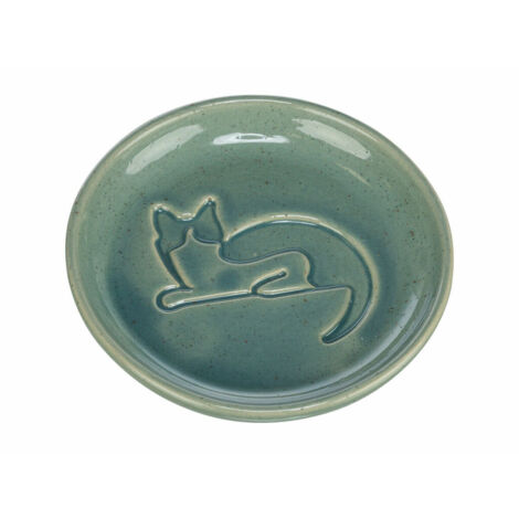 Ciotola per gatti Trixie Azzurro Ceramica Ø 14,5 cm