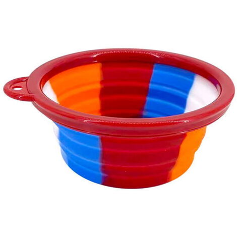 CIOTOLA RAINBOW SILICONE MEDIUM 750 ML ROSSA 16X6.5CM