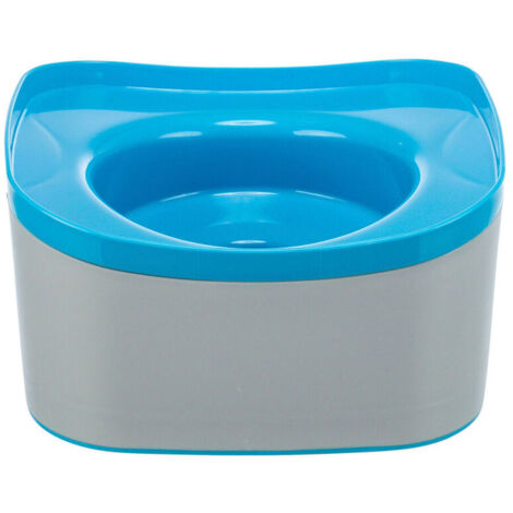 Ciotola Rinfrescante per Animali Domestici Trixie Azzurro Grigio scuro 21 x 11 x 21 cm