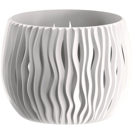 Vaso per fiori bianco 30 cm - Eurospin Online Store