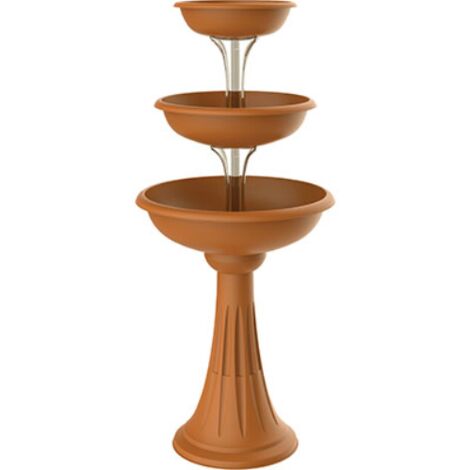 Colonna portavaso in Terracotta 100% Made in Italy interamente