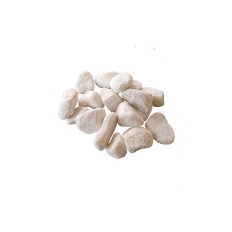 CIOTTOLI 50/CR BIANCO CARRARA MM 15/25 10 KG- 1,0 confezione