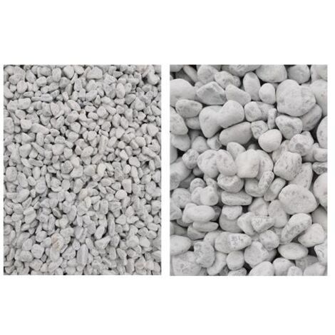 CIOTTOLI BIANCO CARRARA CF20KG 15/25MM