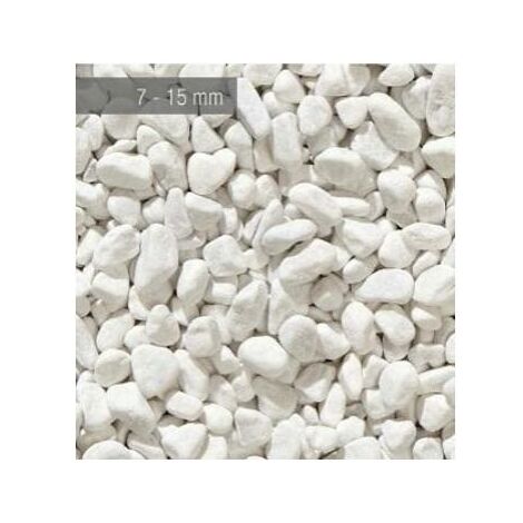 GRANULATI ZANDOBBIO CIOTTOLI DI MARMO CARRARA BIANCO MM.7/15 KG 25