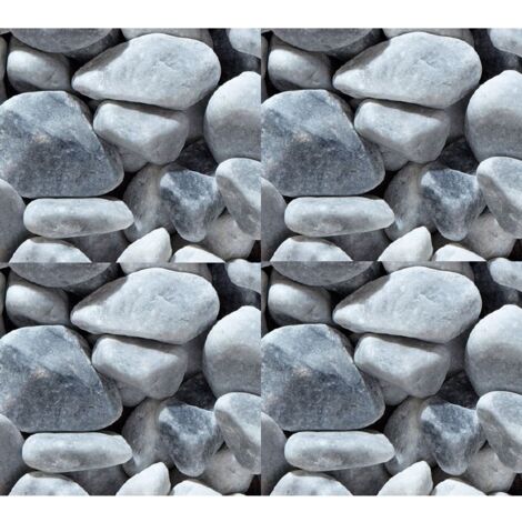 Ciottoli Di Fiume Neri Levigati - 40kg Per Giardino, Vialetti O Decorazione