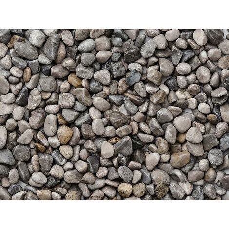 Ciottoli, sassi per giardino, Grigio Cielo 20-50 mm (600 kg)