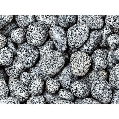Ciottoli, sassi per giardino, Pepe Sale 20-50 mm (1200 kg)