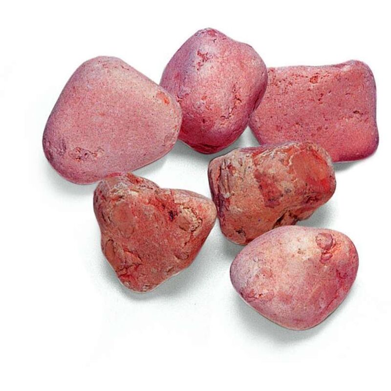 Ciottoli Di Marmo Rosso Verona Decorazione Giardino 20 Kg